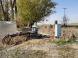 Irrigation equipment on Riverside Irrigated